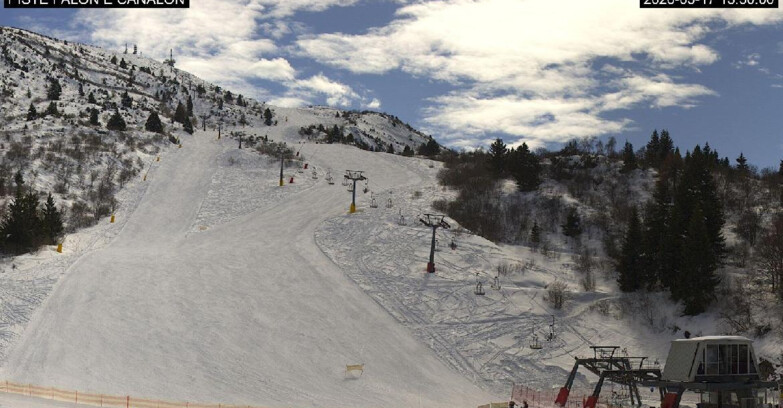 Webcam Monte Bondone - Bondone Palon e Canalon