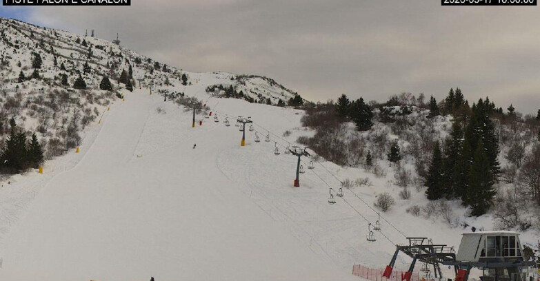 Webcam Monte Bondone - Bondone Palon e Canalon