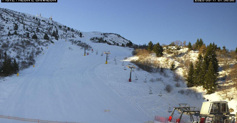 Webcam Monte Bondone - Bondone Palon e Canalon