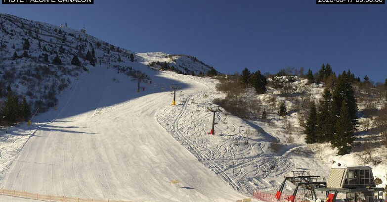 Webcam Monte Bondone - Bondone Palon e Canalon