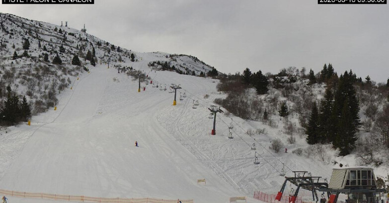 Webcam Монте-Бондоне  - Bondone Palon e Canalon