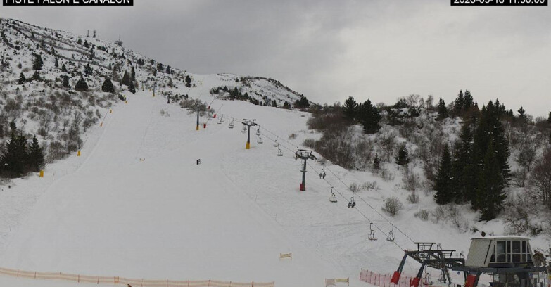 Webcam Монте-Бондоне  - Bondone Palon e Canalon