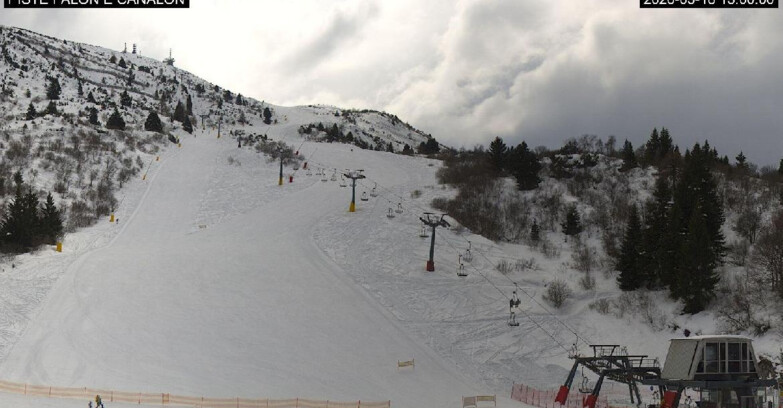 Webcam Монте-Бондоне  - Bondone Palon e Canalon