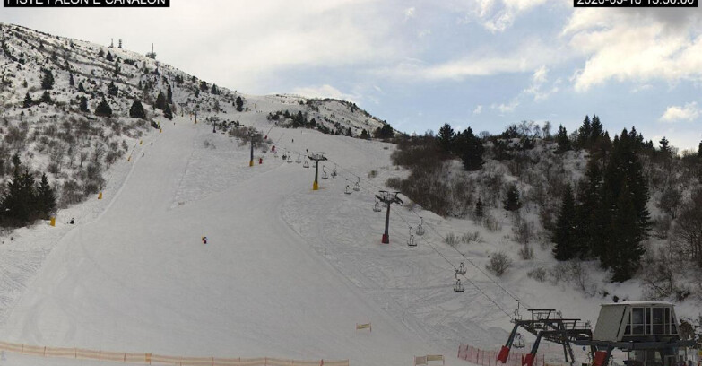 Webcam Монте-Бондоне  - Bondone Palon e Canalon