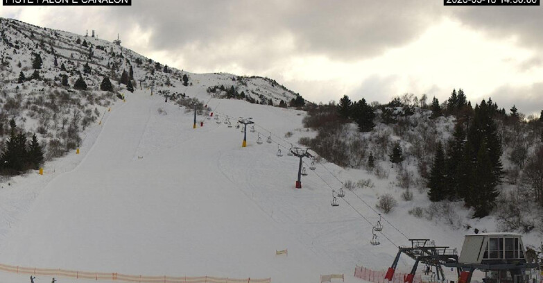 Webcam Монте-Бондоне  - Bondone Palon e Canalon