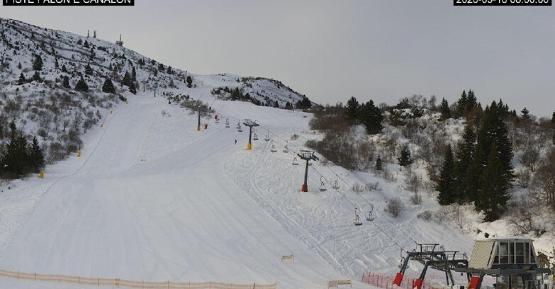 Webcam Monte Bondone - Bondone Palon e Canalon