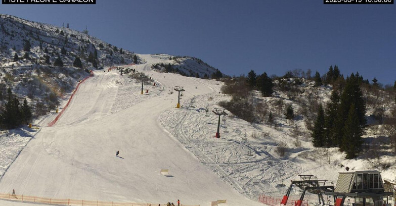 Webcam Monte Bondone - Bondone Palon e Canalon