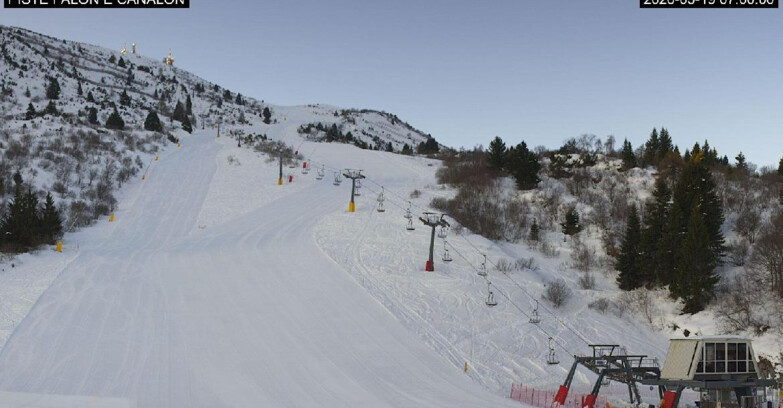 Webcam Monte Bondone - Bondone Palon e Canalon