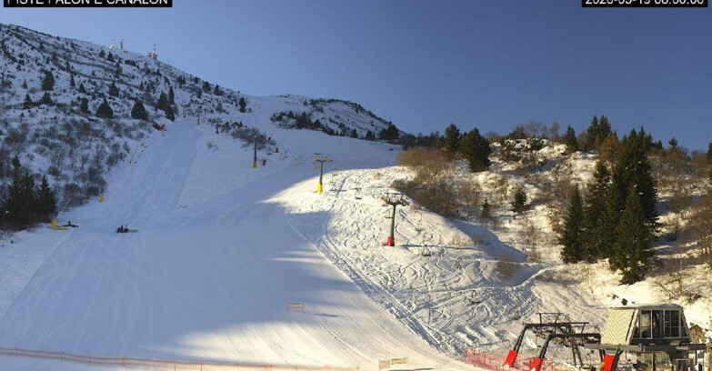 Webcam Monte Bondone - Bondone Palon e Canalon