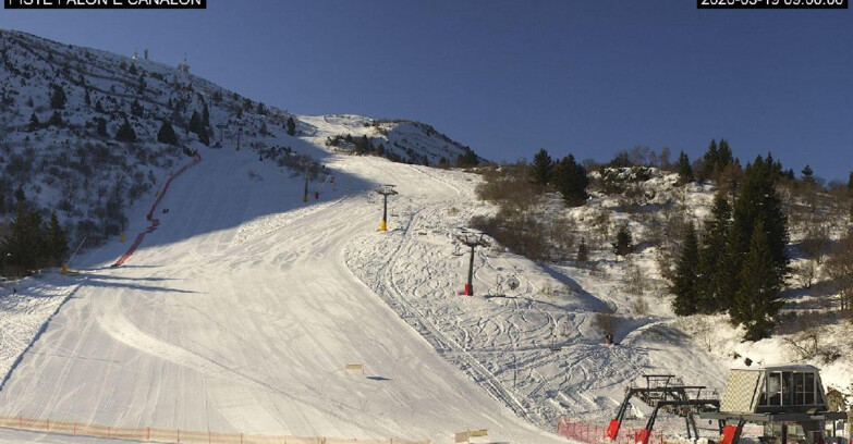 Webcam Monte Bondone - Bondone Palon e Canalon