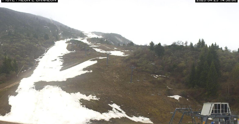 Webcam Monte Bondone - Bondone Palon e Canalon