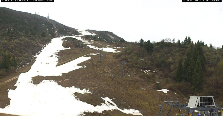 Webcam Monte Bondone - Bondone Palon e Canalon