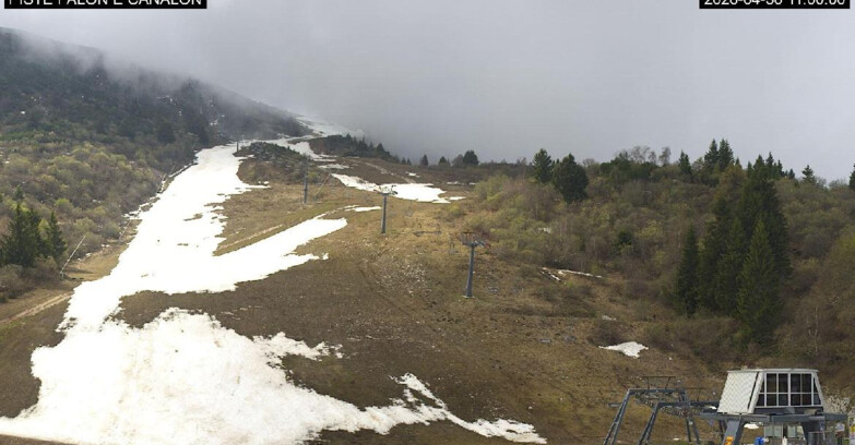 Webcam Monte Bondone - Bondone Palon e Canalon