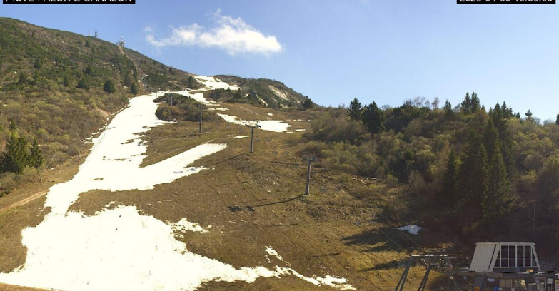 Webcam Monte Bondone - Bondone Palon e Canalon