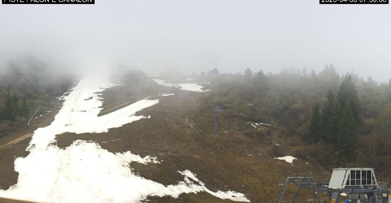 Webcam Monte Bondone - Bondone Palon e Canalon