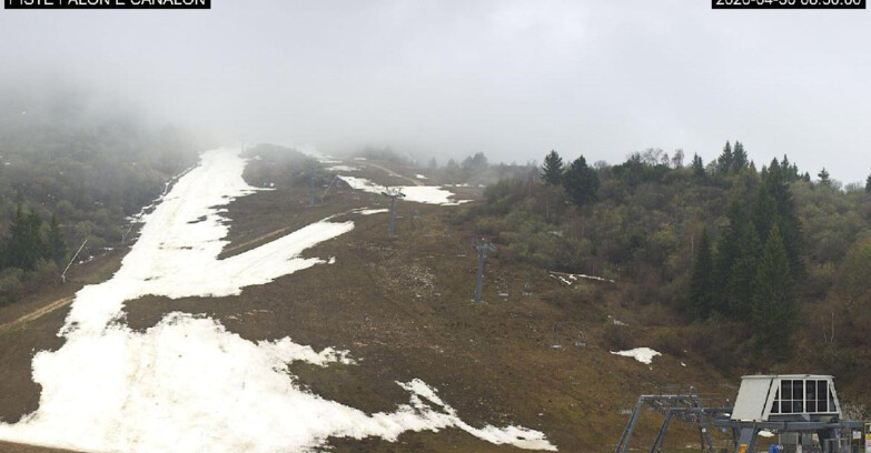 Webcam Monte Bondone - Bondone Palon e Canalon