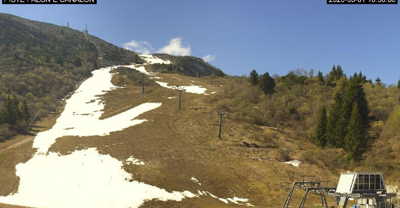 Webcam Monte Bondone - Bondone Palon e Canalon