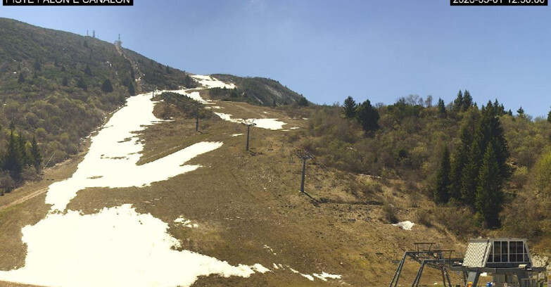 Webcam Monte Bondone - Bondone Palon e Canalon