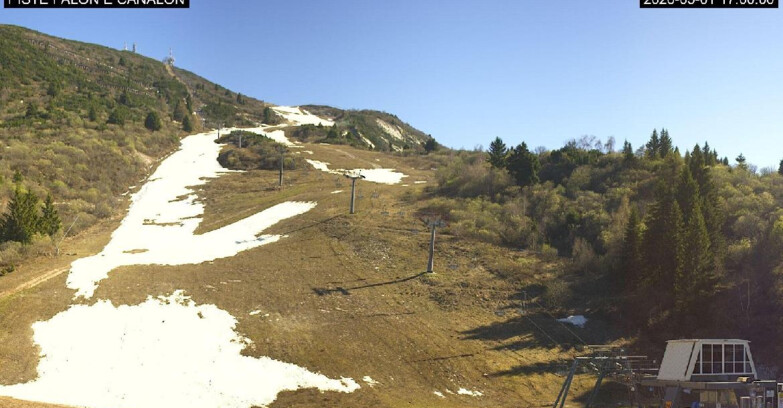 Webcam Monte Bondone - Bondone Palon e Canalon