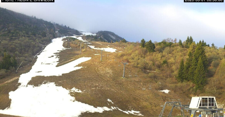 Webcam Monte Bondone - Bondone Palon e Canalon