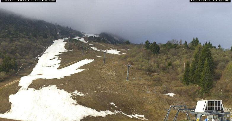 Webcam Monte Bondone - Bondone Palon e Canalon