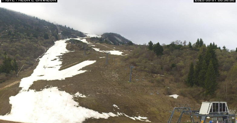 Webcam Monte Bondone - Bondone Palon e Canalon