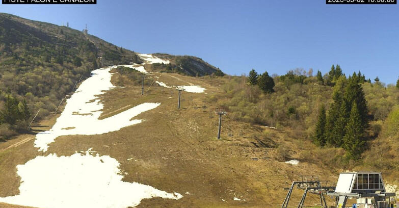 Webcam Monte Bondone - Bondone Palon e Canalon