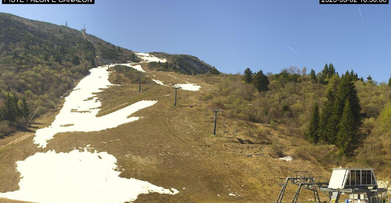 Webcam Monte Bondone - Bondone Palon e Canalon