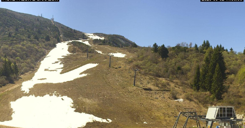 Webcam Monte Bondone - Bondone Palon e Canalon