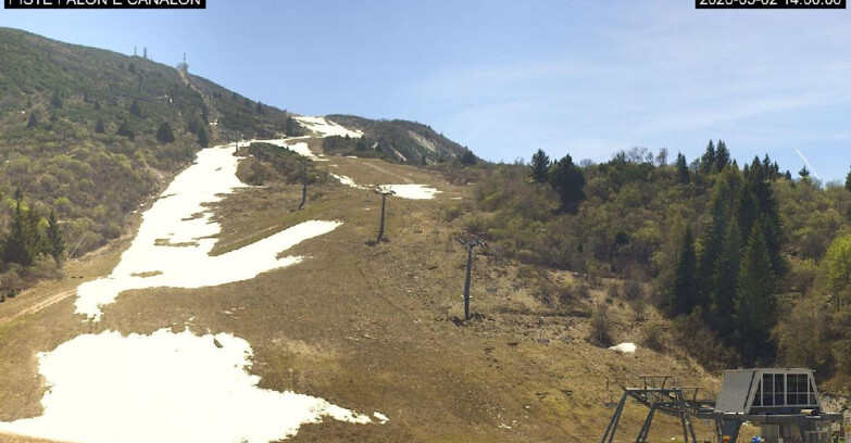 Webcam Monte Bondone - Bondone Palon e Canalon