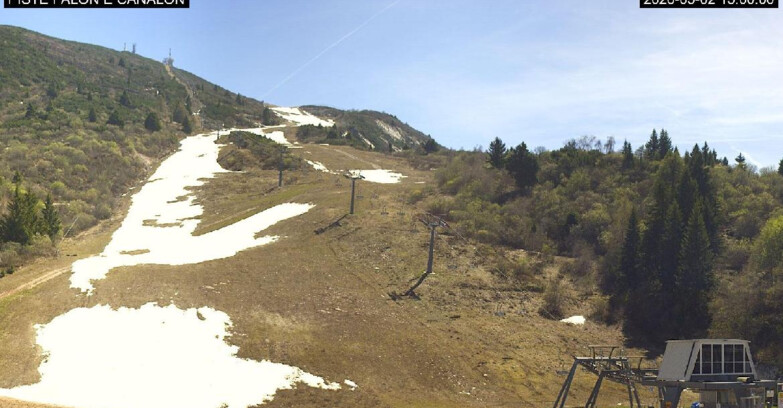 Webcam Monte Bondone - Bondone Palon e Canalon