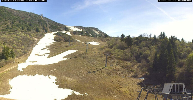 Webcam Monte Bondone - Bondone Palon e Canalon