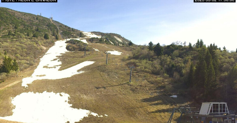 Webcam Monte Bondone - Bondone Palon e Canalon