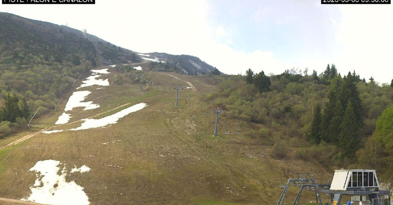 Webcam Monte Bondone - Bondone Palon e Canalon