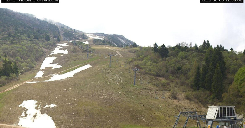 Webcam Monte Bondone - Bondone Palon e Canalon