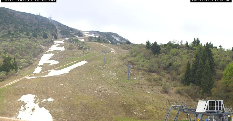 Webcam Monte Bondone - Bondone Palon e Canalon