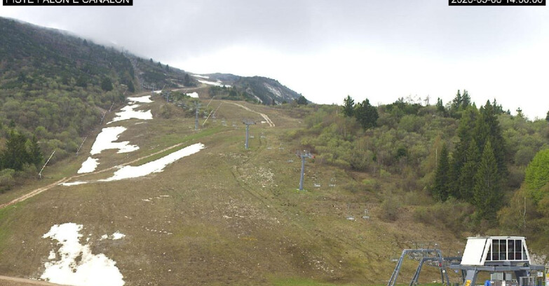 Webcam Monte Bondone - Bondone Palon e Canalon