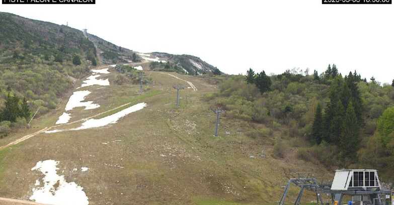 Webcam Monte Bondone - Bondone Palon e Canalon