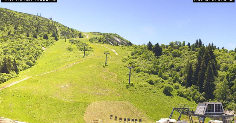 Webcam Monte Bondone - Bondone Palon e Canalon