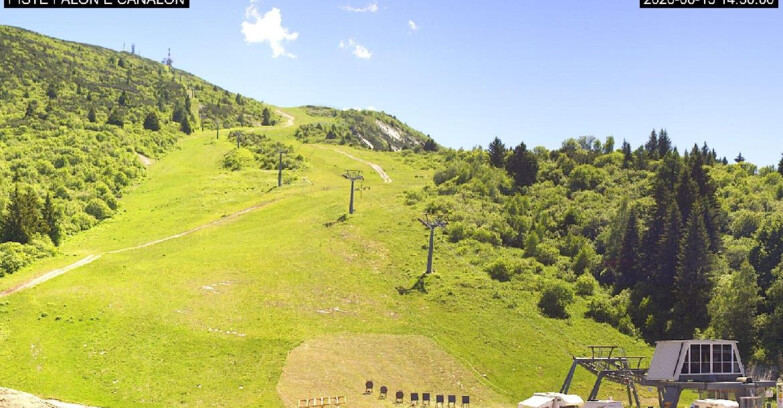 Webcam Monte Bondone - Bondone Palon e Canalon