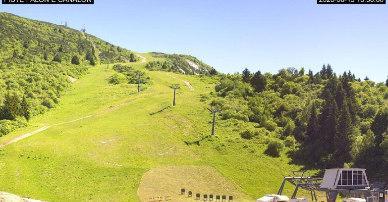 Webcam Monte Bondone - Bondone Palon e Canalon