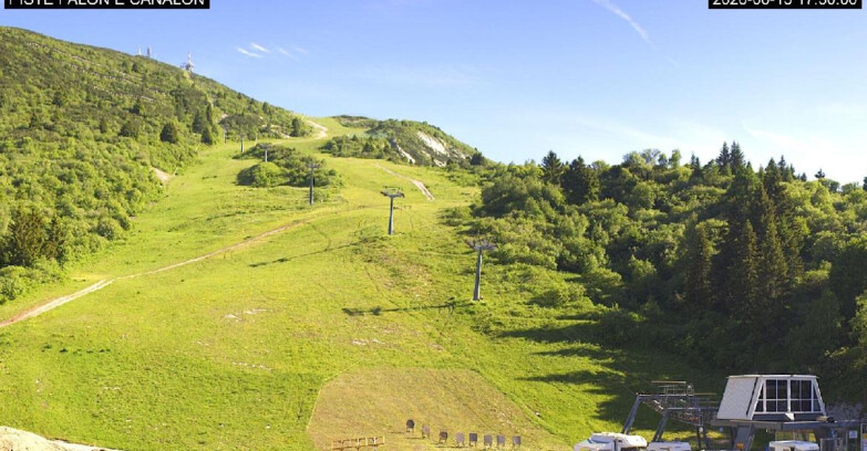 Webcam Monte Bondone - Bondone Palon e Canalon