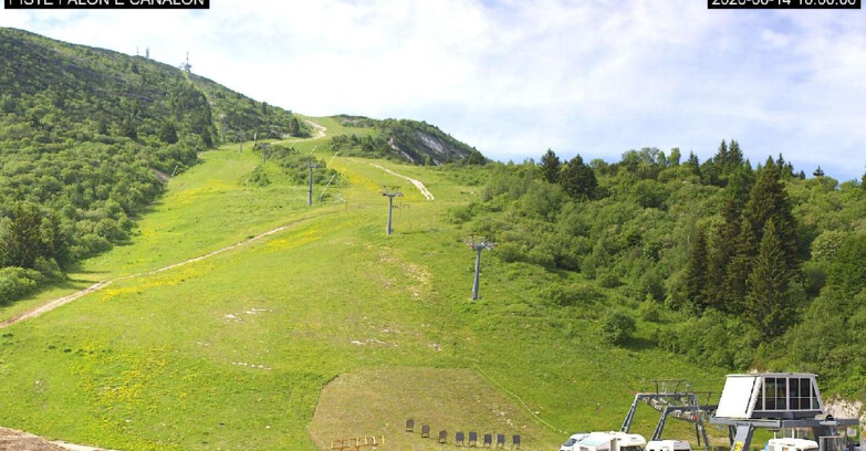 Webcam Monte Bondone - Bondone Palon e Canalon