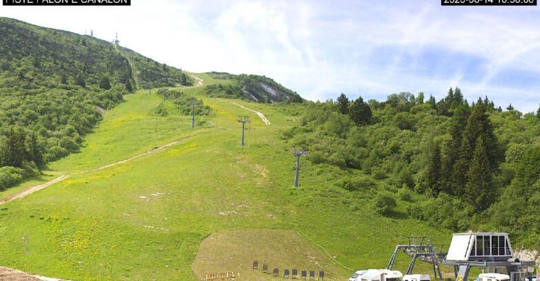 Webcam Monte Bondone - Bondone Palon e Canalon