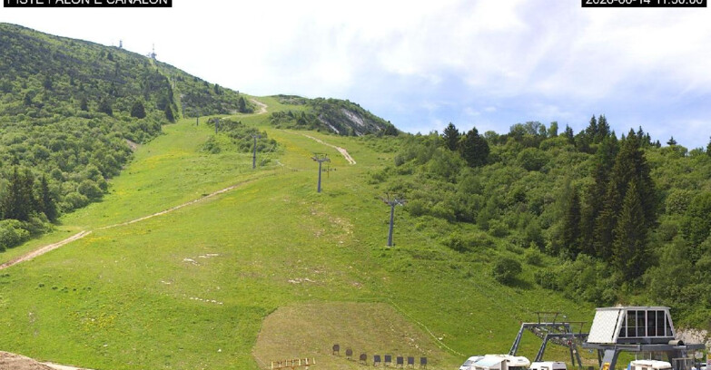 Webcam Monte Bondone - Bondone Palon e Canalon