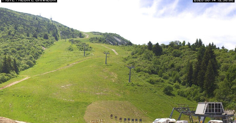 Webcam Monte Bondone - Bondone Palon e Canalon