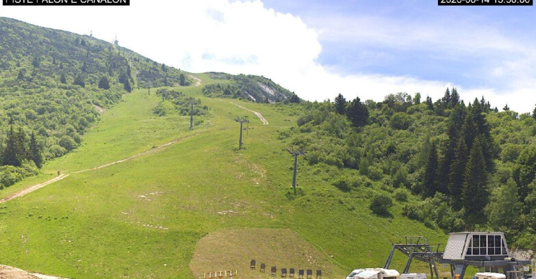 Webcam Monte Bondone - Bondone Palon e Canalon