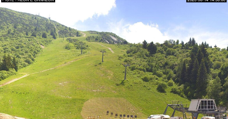 Webcam Monte Bondone - Bondone Palon e Canalon