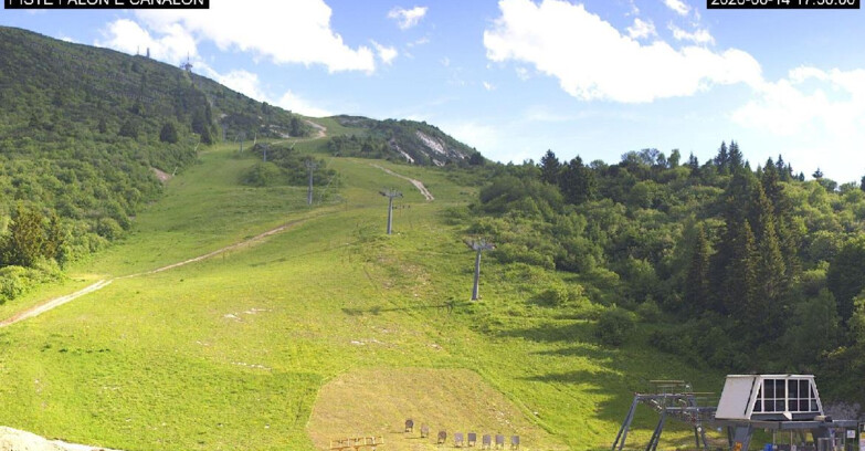 Webcam Monte Bondone - Bondone Palon e Canalon