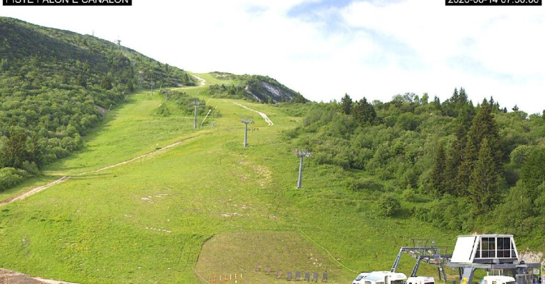 Webcam Monte Bondone - Bondone Palon e Canalon